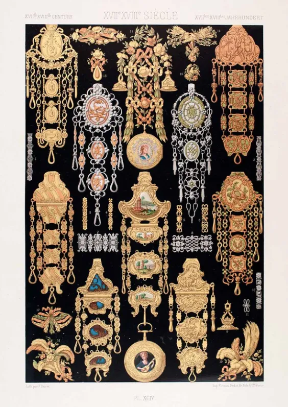 Chromolithograph Medieval