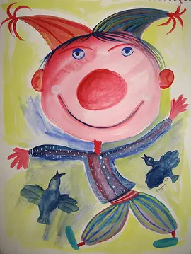 Water color Indian Art