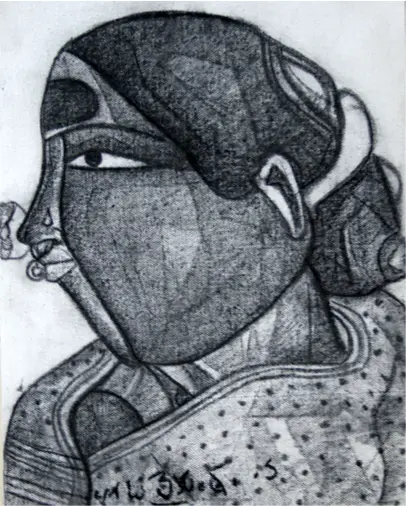 ThotaVaikuntam_1_9by12_CharcoalCanvas