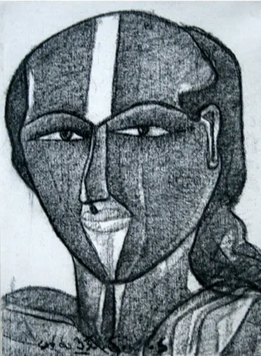 ThotaVaikuntam_2_9by12_CharcoalCanvas