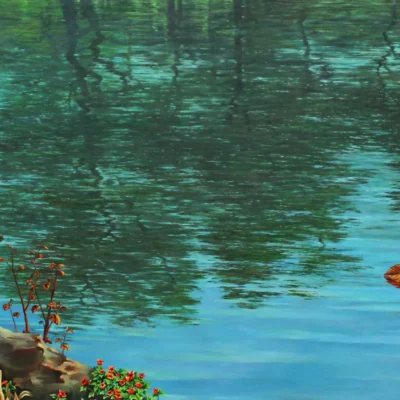 Samir Mohanty, Medium  oil on canvas, Size  68 x 31 inches._9_11zon