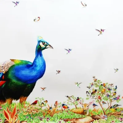 Samir Mohanty Size  42 x 60 inches. Medium  Watercolor on paper_7_11zon