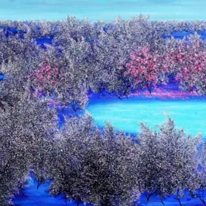 A night spent under silvery moonlight besides an oasis