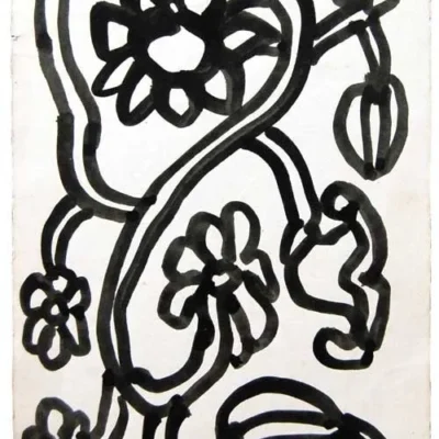 Jogen Flowers Ink on paper 1_13_11zon