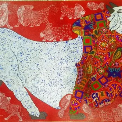 Sreekant Kurva Mixed Media on Canvas 24 by 36 1_11zon