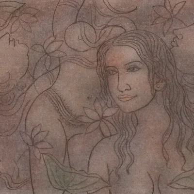 Suhas Roy 19.5 by 30 Pastel on paper pasted on cardboard 1_11zon