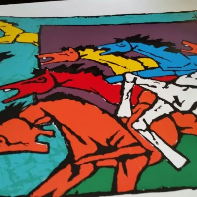 M F Husain Horses 28by40_7_11zon