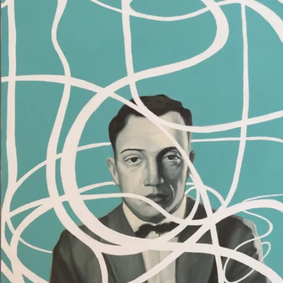 Ravi Sachula Oil on canvas 24 by 36