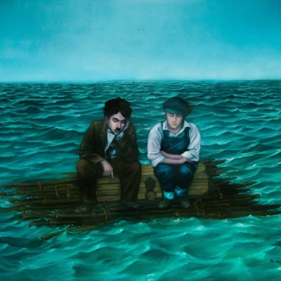 Ravi Sachula Oil on canvas 54 by 72
