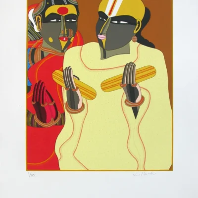 Vaikuntam – Untitled – Yellow Pandit with Lady_20_11zon