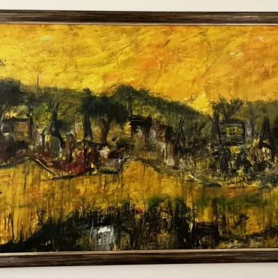 Vikash Kalra. Oil on Canvas. Size 7 ft x 4 ft._11zon