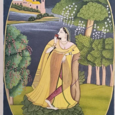 9× 14 inch with border