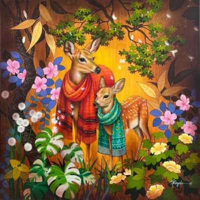 Ganapati Hegde 3ft by 3ft (1)