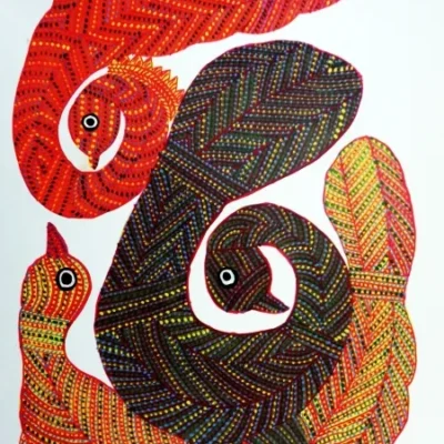 MOHAN SINGH SHYAM 11.50 X 17.75,acrylic on paper_11zon