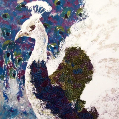 Nagesh Goud  PEACOCK  24 X 24 new_11zon