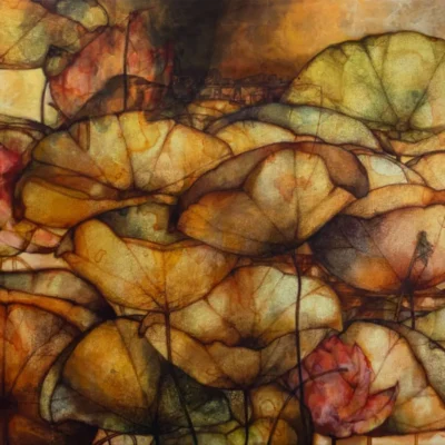 Pappu Bardhan 30 by 36 Charcoal and acrylic on canvas (1)_11zon
