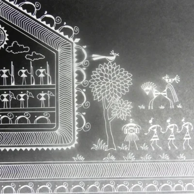 SAURA  54, WALL COMOSITION, SIZE  8 X 12
