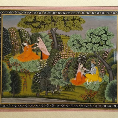 Sakhi Persuades Radha to Meet Krishna I