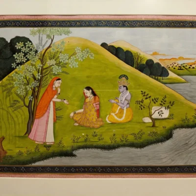 Sakhi Persuades Radha to Meet Krishna II