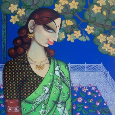 Varsha Kharatmal 24 by 24 Acrylic on canvas (1)