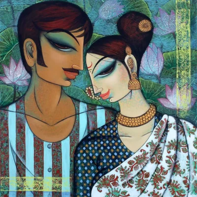 Varsha Kharatmal 24 by 24 Acrylic on canvas (2)