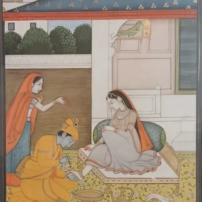 Radha & Krishana Painting - Aimgallery