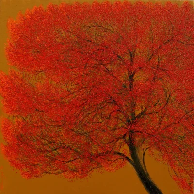 the red tree