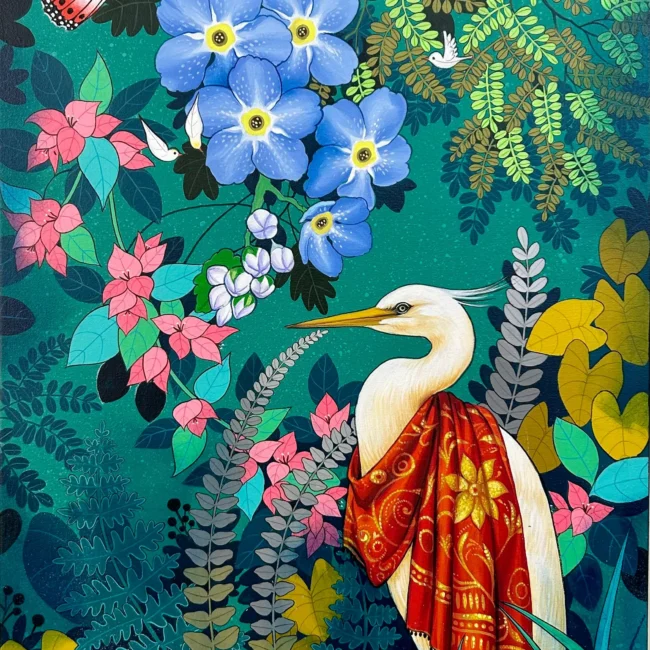 Ganapati Hegde 2ft by 3ft acrylic on canvas_11zon
