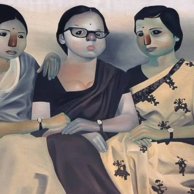 Artworks by Niloptal Dhwaj