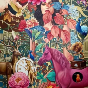<span>Untitled</span><p class="cs-excerpt"><b> Size</b>: 30 X 42 inches<br> <b>Medium</b>: Acrylic and oil on canvas </p>