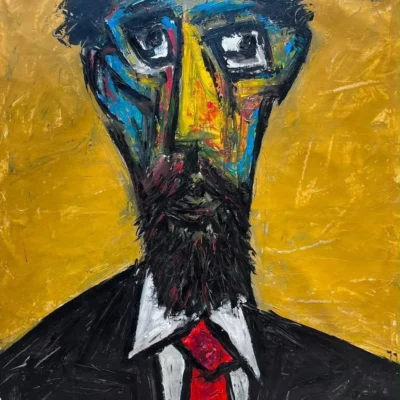 Vikash Kalra 37 by 48 Acrylic on canvas