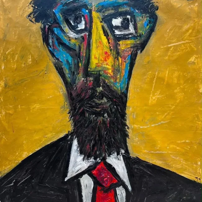 Vikash Kalra 37 by 48 Acrylic on canvas