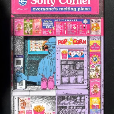 <span>SECTOR 17 SOFTY CORNER, Chandigarh</span><p class="cs-excerpt"><b> Size</b>: 6 X 8 inches<br> <b>Medium</b>: Pen and ink on Color Mount</p>