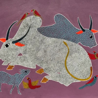 <span>Gond Painting</span><p class="cs-excerpt"><b> Size</b>: 22 X 30 Inches<br> <b>Medium</b>: Acrylic on paper</p>